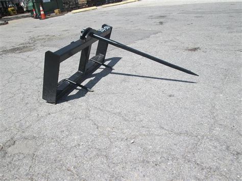 used skid steer hay spear